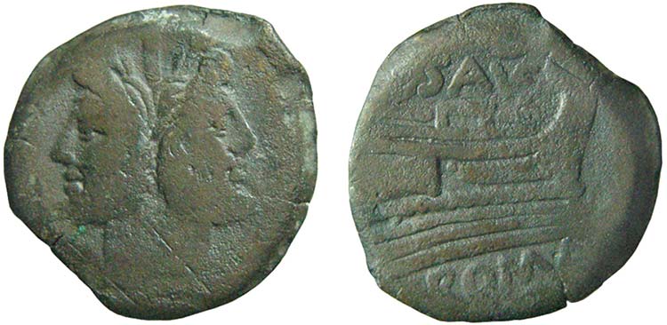 SAUFEIA (152 a.C.) L.Saufeius - ... 