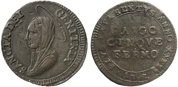 FERMO - PIO VI (1775-1799) ... 