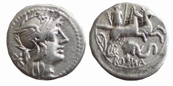 CAECILIA (128 a.C.) L. Caecilius ... 