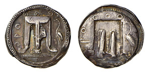 BRUTTIUM - KROTON (550-510 a.C.) STATERE gr. ... 
