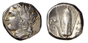 LUCANIA - METAPONTUM  (330-290 a.C.) ... 