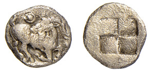 MACEDONIA - AIGAI (circa 510-480 a.C.) ... 