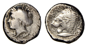 MYSIA - CYZICUS (390-330 a.C.) TETRADRAMMA ... 