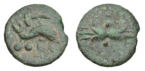 LATIUM - ROMA (circa 240 a.C.) TRIENTE gr.88 ... 