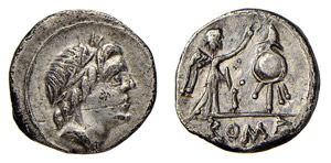 ROMA - ANONIME (81 a.C.) QUINARIO  - Ar - ... 
