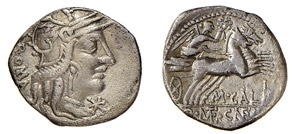 CALIDIA (117-116 a.C.)  M.Calidius ... 