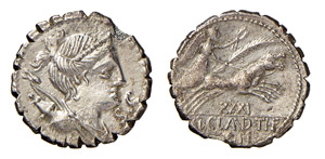 CLAUDIA (79 a.C.) Ti. Claudius Ti. f. Ap. n. ... 