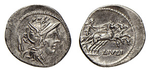JULIA (101 a.C.) L. Julius DENARIO  - Ar - ... 