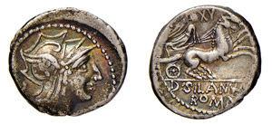 JUNIA (91 a.C.) D.Junius Silanus L.f. ... 