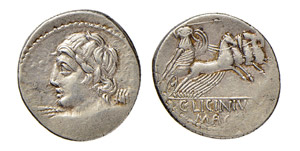 LICINIA (84 a.C.) C. Licinius L. f. Macer. ... 