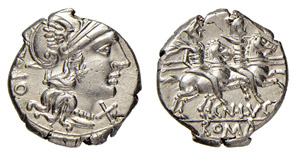LUCRETIA (136 a.C.) Cn. Lucretius Trio ... 
