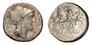 MALLIA (111-110 a.C.) Ap.Cl. Pulcher, T. M. ... 