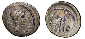 GIULIO CESARE (44 a.C.) P. Sepullius Macer ... 