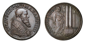 ROMA - GIULIO III (1550-1555) MEDAGLIA AE   ... 