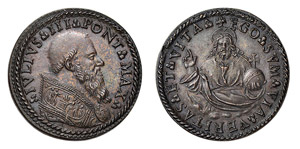 ROMA - GIULIO III (1550-1555) MEDAGLIA AE   ... 