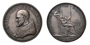 ROMA - PIO IV (1559-1565) MEDAGLIA AE   - Ae ... 