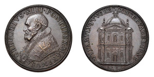 ROMA - GREGORIO XIII (1572-1585) MEDAGLIA AE ... 