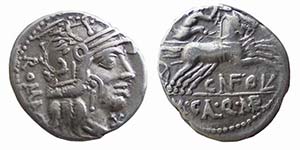 FULVIA (117-116 a.C.) Cn.Fulvius, ... 
