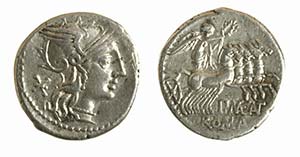 MAENIA (132 a.C.) P.Maenius Antiaticus   ... 