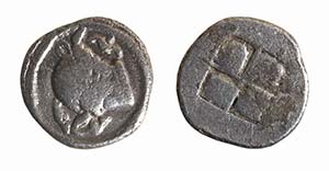 MACEDONIA - AKANTHOS (circa 500-480 a.C.) ... 