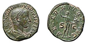 GORDIANO III (238-244) SESTERZIO gr.20,3 - ... 