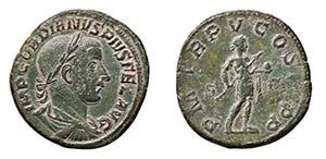 GORDIANO III (238-244) SESTERZIO gr. 21,2 ... 