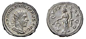 FILIPPO I (244-249) ANTONINIANO - Zecca Roma ... 