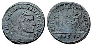 MASSENZIO (306-312)  FOLLIS - gr.6,2 - Zecca ... 