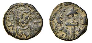 COSTANTE II (641-668) MEZZO FOLLIS gr.4,3 - ... 