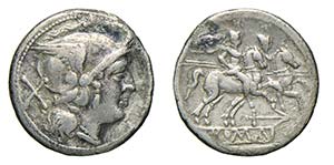 ROMA - ANONIME CON SIMBOLI (209-208 a.C.) ... 