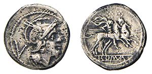 ROMA - ANONIME (dopo il 211 a.C.) QUINARIO - ... 