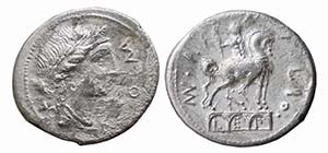 AEMILIA (114-113 a.C.) Man. Aemilius Lepidus ... 