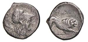 LUCANIA - VELIA (circa 300-280 a.C.) STATERE ... 