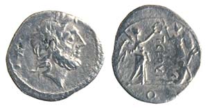 CLOULIA (98 a.C.) Titus Cloulius QUINARIO - ... 