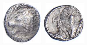 IONIA - MILETO (circa 525-494  a.C.) 1/48 DI ... 