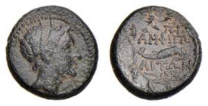 MACEDONIA - AMPHIPOLIS (220-180 a.C.) AE 16 ... 