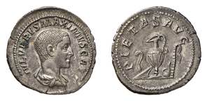 MASSIMINO I Cesare (235-238) DENARIO -  ... 