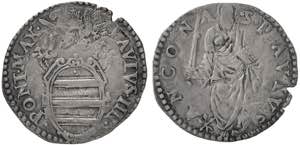 ANCONA - PAOLO IV (1555-1559) GIULIO -  ... 