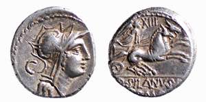 JUNIA (91 a.C.) Decimus Junius Silanus ... 