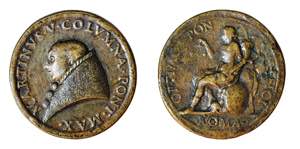 ROMA - MARTINO V (1417-1431) MEDAGLIA AE - ... 