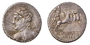 LICINIA (113-112 a.C.) C.Licinius L.f Macer ... 