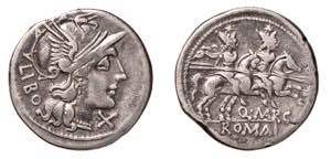 MARCIA (148 a.C.) Quintus Marcius Libo - ... 