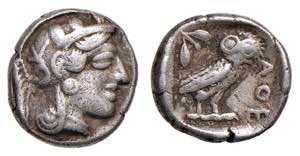 ATTICA - ATENE (circa 440-404 a.C.) DRACMA ... 