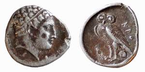BRUTTIUM - CROTONE (300-250 a.C.) DRACMA gr. ... 