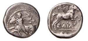 THESSAGLIA - LARISSA (440-400 a.C.) DRACMA ... 