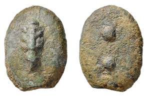 UMBRIA - TUDER (225-213 a.C.) SESTANTE gr. ... 