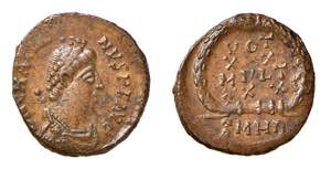 GRAZIANO (367-383) CENTENIONALE - Zecca ... 