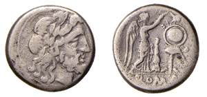 ROMA - ANONIME CON SIMBOLI (211-170 a.C.) ... 