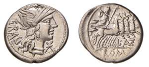 ANTESTIA (136 a.C.) L. Antestius Gragulus - ... 