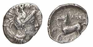 APULIA - ARPI (Circa 325-275 a.C.) DIOBOLO ... 